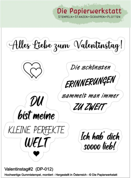 Valentinstag #2, Stempelset